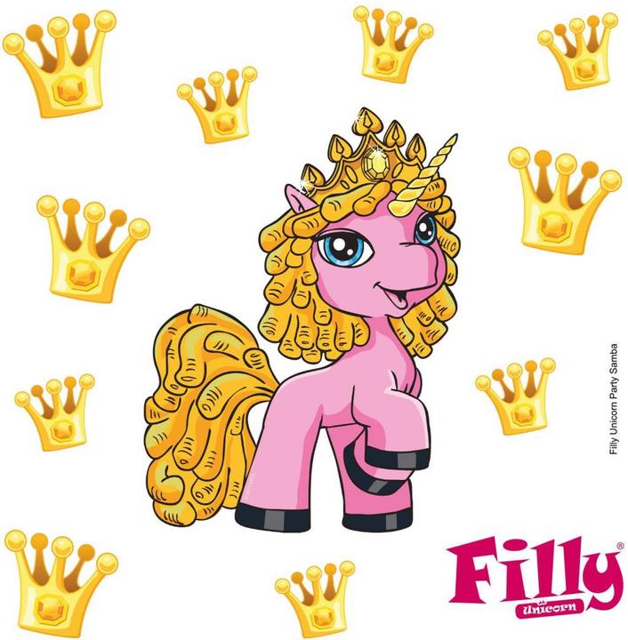 Produktbild Wall-Art Filly Unicorn Party Samba (70 x 70 cm)
