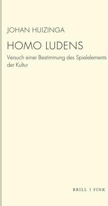Produktbild Homo ludens (Deutsch, Johan Huizinga, Annette Wunschel, 2023)
