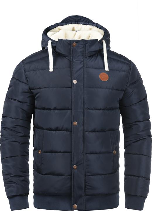 Actual product image Blend Frederico Men's Winter Jacket Outdoor Jacket With Teddy Fleece With Hood (XL)