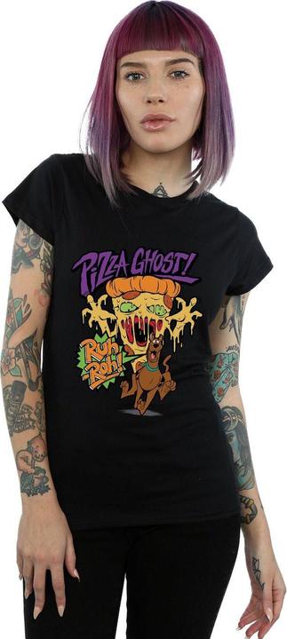 Immagine prodotto Scooby Doo Pizza Ghost Maglietta Donna (S)