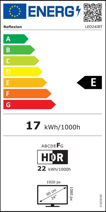 Energie-Label Reflexion LED24IBT (24", LED, Full HD)