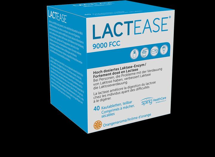 Produktbild Lactease FCC 9000 Orange (40 Stück, Tabletten, 62 g)