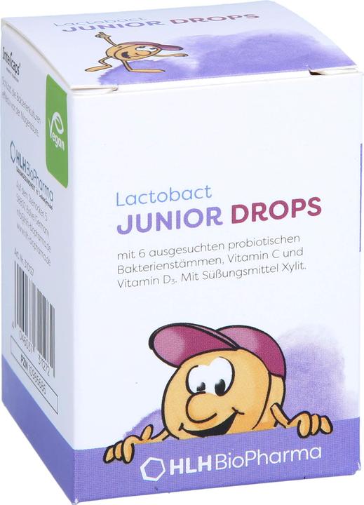 Immagine prodotto Lactobact JUNIOR + Gocce (60 Pezzo/i, Caramella, 56 g)