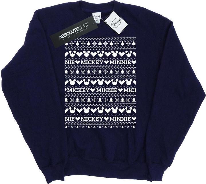 Image du produit Disney - Sweat MICKEY AND MINNIE CHRISTMAS FAIR ISLE - Homme (M)