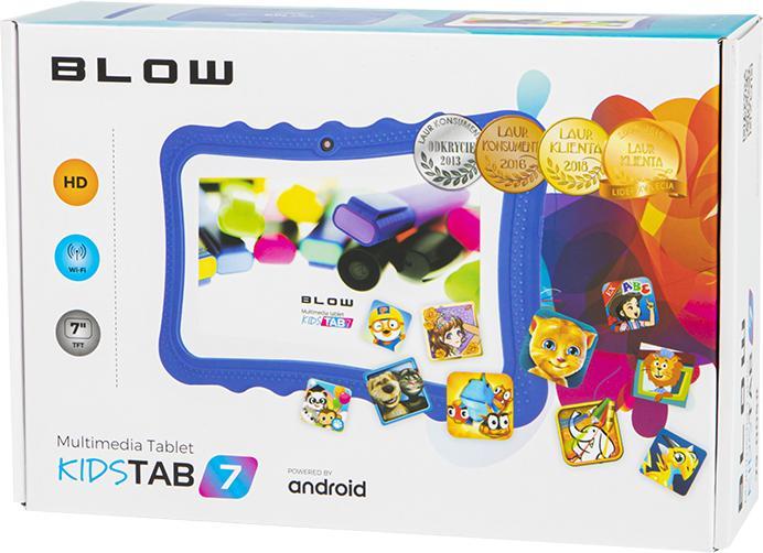 Image du produit Blow KidsTab7.4 (WLAN uniquement, 7", 16 Go, Bleu)