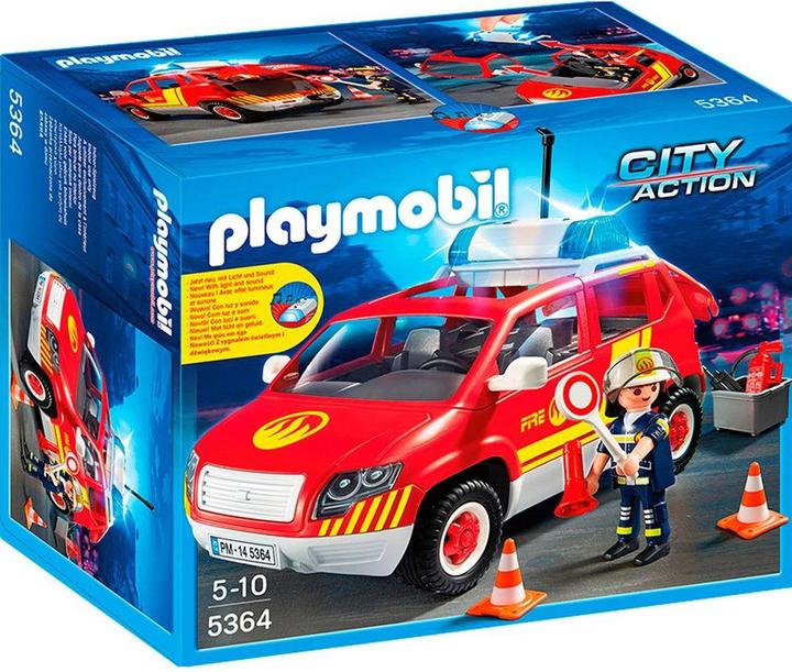 Produktbild Playmobil Brandmeisterfahrzeug (5364)