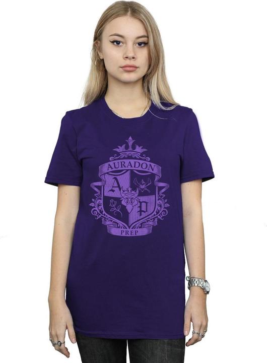 Immagine prodotto Disney The Descendants Auradon Prep Crest Maglietta Ampia Donna (L)
