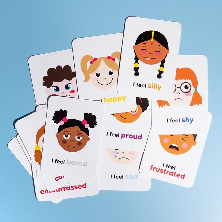 Immagine prodotto Priya & Peanut Emotionen-Blitzkarten, Lernkarten zu Emotionen (Inglese)