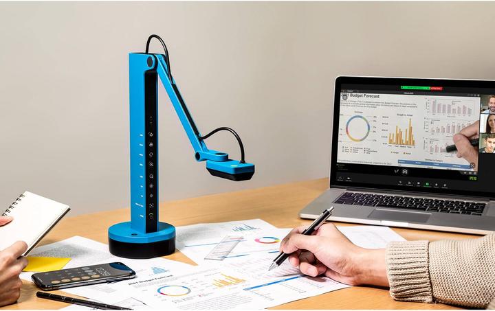 Immagine prodotto Ipevo DOK VZ-X USB/HDMI/WLAN 8MP Micro Light Battery blu (Full HD)