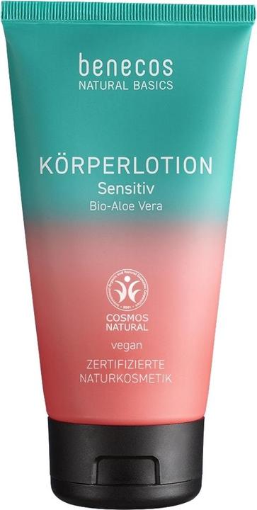 Actual product image Benecos Natural Basics Intensive Body Lotion - Aloe Vera (Body lotion, 150 ml)