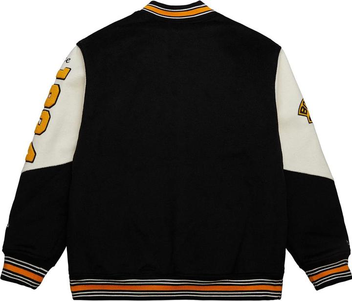 Actual product image Mitchell & Ness M&N Vintage Varsity Wool Jacke - NHL Boston Bruins - XL (XL)