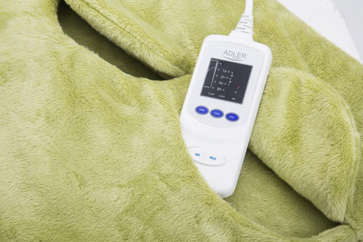 Actual product image Adler AD 7403 Electric Foot Warmer 80 W Green