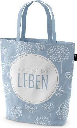 Lavida Shopper Pusteblume hellblau