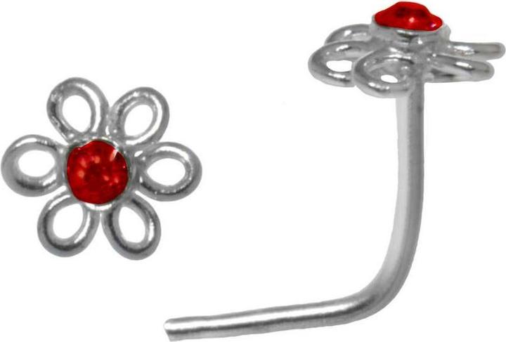 Produktbild Bijouteria Nasenpiercing (Silber 925, Kristall)
