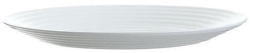 Actual product image Luminarc Dinner plate Harena glass Ø25cm white (24 x)