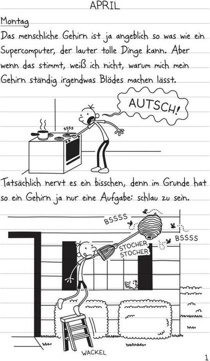 Actual product image Gregs Tagebuch 18 (German, Jeff Kinney., 2023)