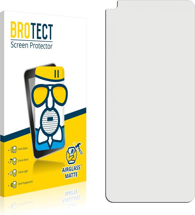 Actual product image BROTECT AirGlass Glass Matte (1 Piece, Oppo A74 5G)