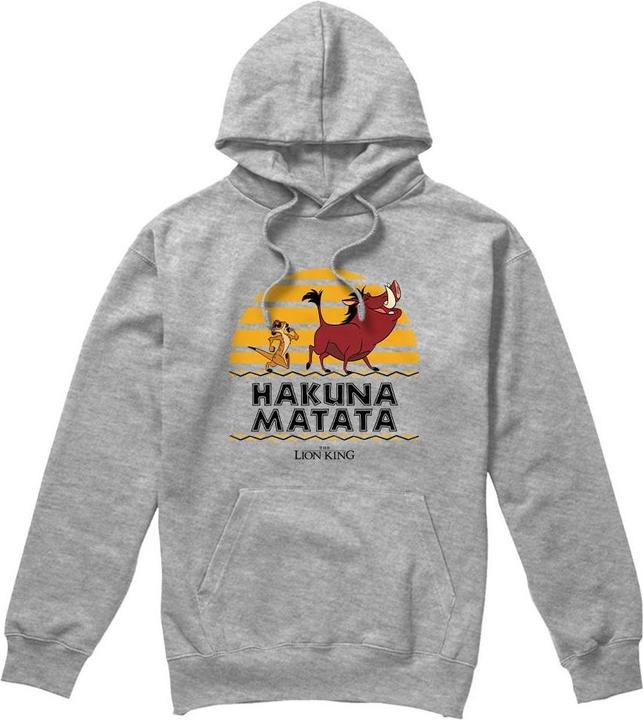 Image du produit The Lion King - Sweat à capuche HAKUNA MATATA - Homme (L)