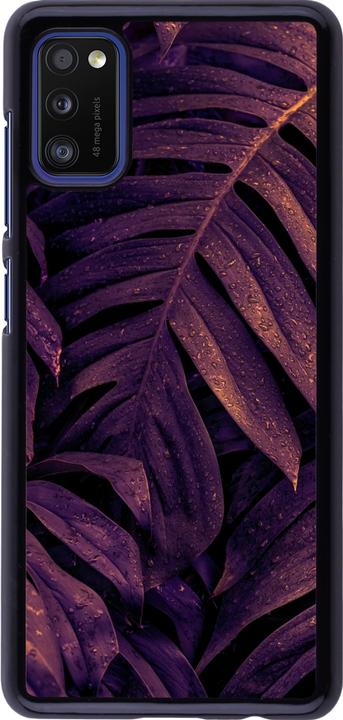 Actual product image PhoneLook Purple Light Leaves Cover (Samsung Galaxy A41)