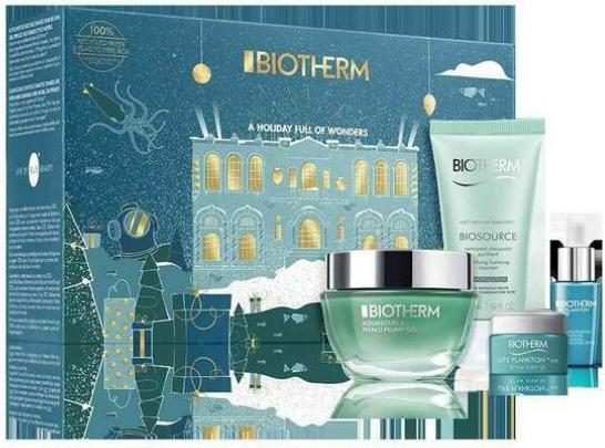 Produktbild Biotherm Aquasource Hyalu Plump Gel 50ml Set Plump Gel 50ml + Life Plankton Elixir 7ml + Biosource Nett Pnm 5 (Gesichtspflege set)