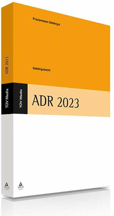 Immagine prodotto Adr 2025 (Tedesco, TÜV Media GmbH, 2024)