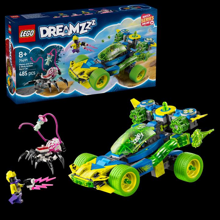 Produktbild LEGO Mateo mit dem Z-Blob Action-Rennwagen (71491, LEGO Dreamzzz)