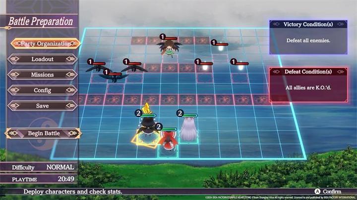 Actual product image Idea Factory Touhou Soell Carnival SWITCH (Switch, Switch Lite, Switch OLED, EN)