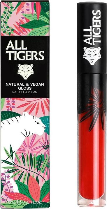 Produktbild All Tigers Natural & vegan Gloss - 816 ORANGE RED (Orange red)