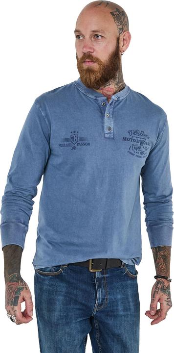 Actual product image Joe Browns Washed Graphic Print Henley (XL)