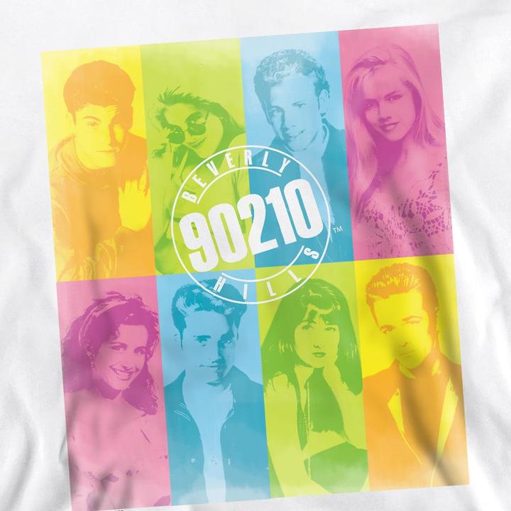 Actual product image 90210 Unisex Adult Color Block of Friends Sweatshirt (XL)