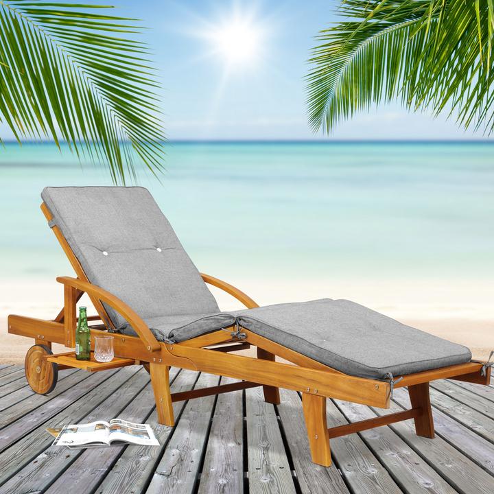 Image du produit Detex Matelas chaise longue (196 x 55 x 5 cm)