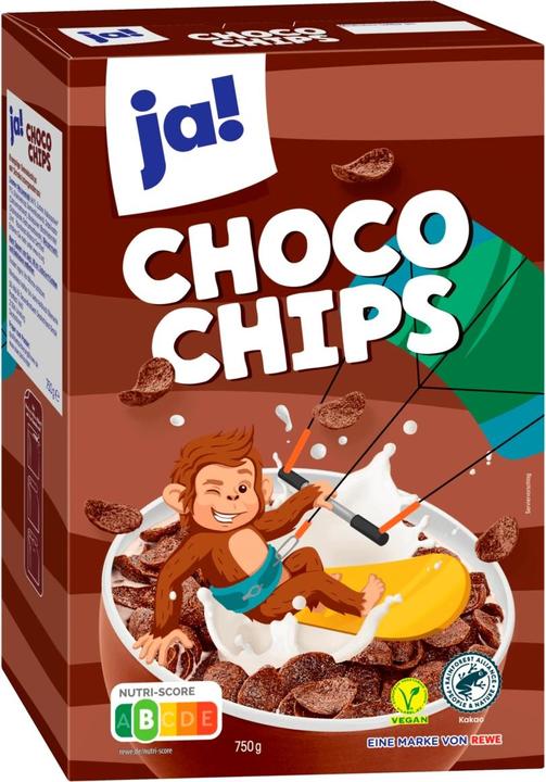 Produktbild ja! Choco Chips (750 g)