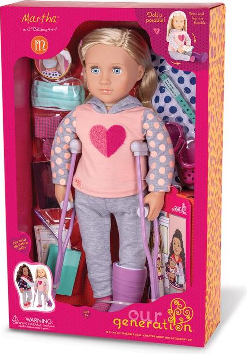 Produktbild Our Generation OG - Deluxe Puppe Martha 46cm
