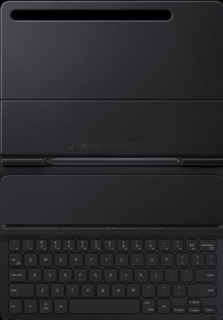 Produktbild Samsung DT630UBE Bookcover Keyboard for Galaxy Tab S7 / S8 (11 ") Black (Black) (Eng. Int., Galaxy Tab S7)