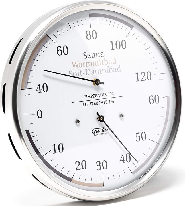 Immagine prodotto K. Fischer Termoigrometro universale per sauna, 160 mm