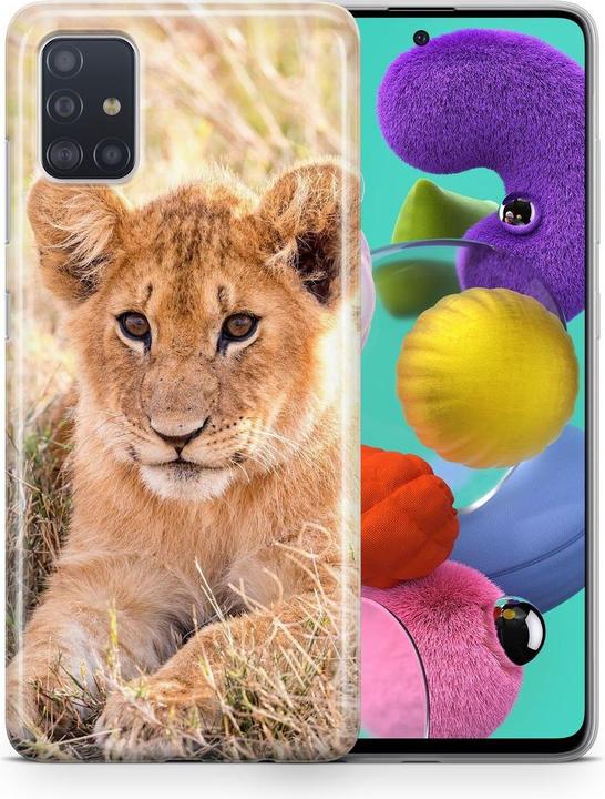 Produktbild König Design Hülle Handy Schutz für Huawei P20 Lite Case Cover Tasche Bumper Etuis TPU Motiv (Huawei P20 Lite)