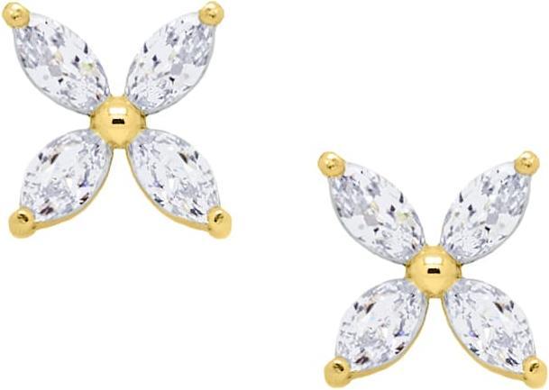Actual product image Candy Celia earrings, 925 sterling silver, gold-plated (925 Sterling silver, 18k gold-plated, 925 sterling silver)