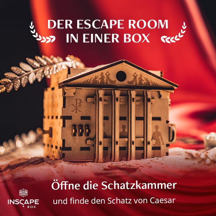 Actual product image Inscape Caesar's Riches - puzzle box