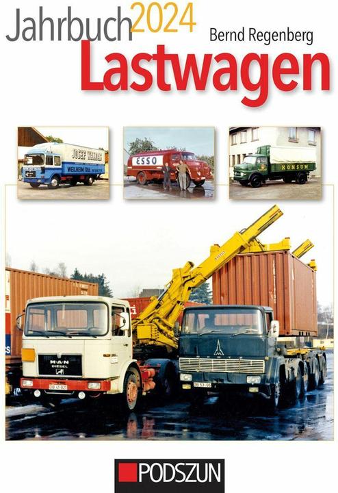 Produktbild Jahrbuch Lastwagen 2024 (Deutsch, Bernd Regenberg, 2023)