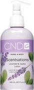 Actual product image CND Scentsations Lavender and Jojoba Hand and Body Lotion 245ml (Body lotion, 245 ml)