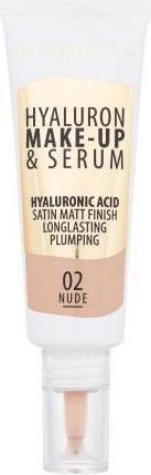Dermacol Hyaluron Make-Up & Serum (02 Nude)