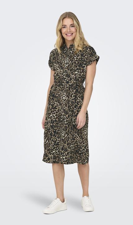 Produktbild Only Bindegürtel Blusenkleid Hemdblusenkleid (36)