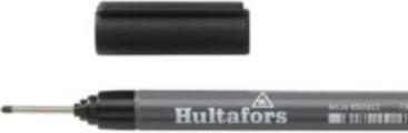 Actual product image Hultafors dybhulsmarkør sort - Sort permanent tusch til de fleste materialer og underlag (Black)