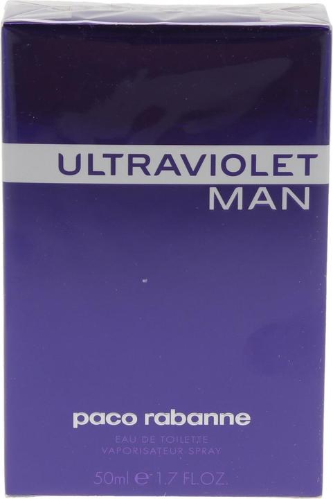 Actual product image Paco Rabanne Ultraviolet (Eau de toilette, 50 ml)
