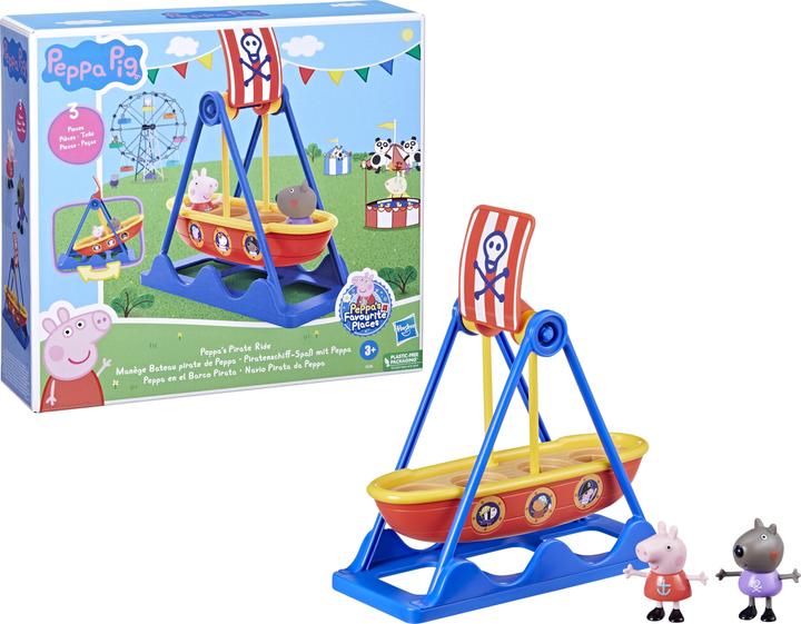 Actual product image Hasbro Pirate ship fun with Peppa