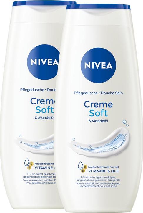 Actual product image NIVEA Pflegedusche Creme Soft DUO (500 ml)