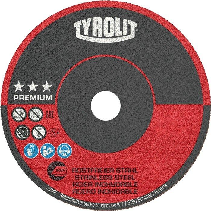 Produktbild Tyrolit Trennscheibe PREMIUM Ø 50 mm Scheibenstärke 1 mm gerade Bohrung 10 mm