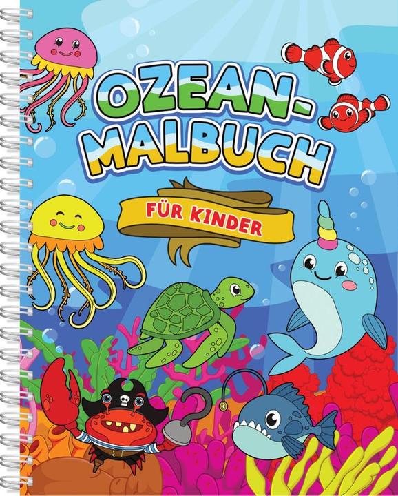 Image du produit Éditions :Livre de coloriage océanique pour enfants