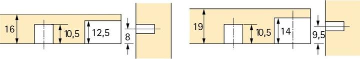 Produktbild Hettich Exzenter-Verbindungsbeschlag VB 36 (Verbindungsbeschlag, 1 Stk.)