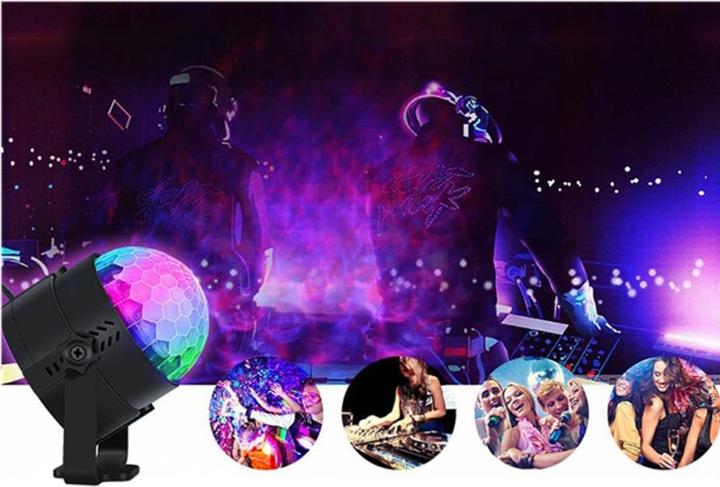 Image du produit Esmée Soundgesteuerte LED Discokugel Multicolor Partylicht (7 cm)